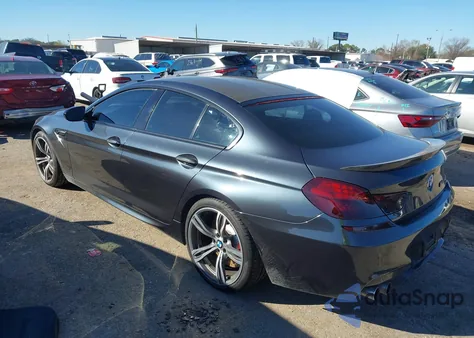 2016 BMW M6 Gran Coupe z USA, uszkodzony, nr VIN WBS6E9C53GG437220